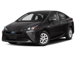 a black 2020 toyota prius