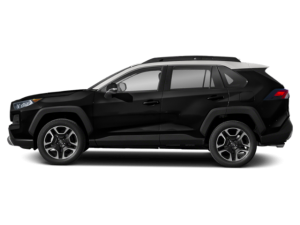 a black 2020 toyota rav4