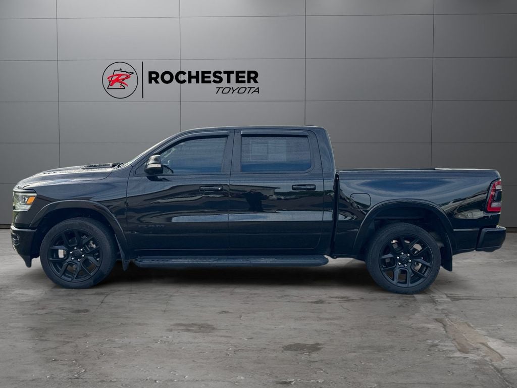 Used 2021 RAM Ram 1500 Pickup Laramie with VIN 1C6SRFJT6MN611502 for sale in Rochester, Minnesota