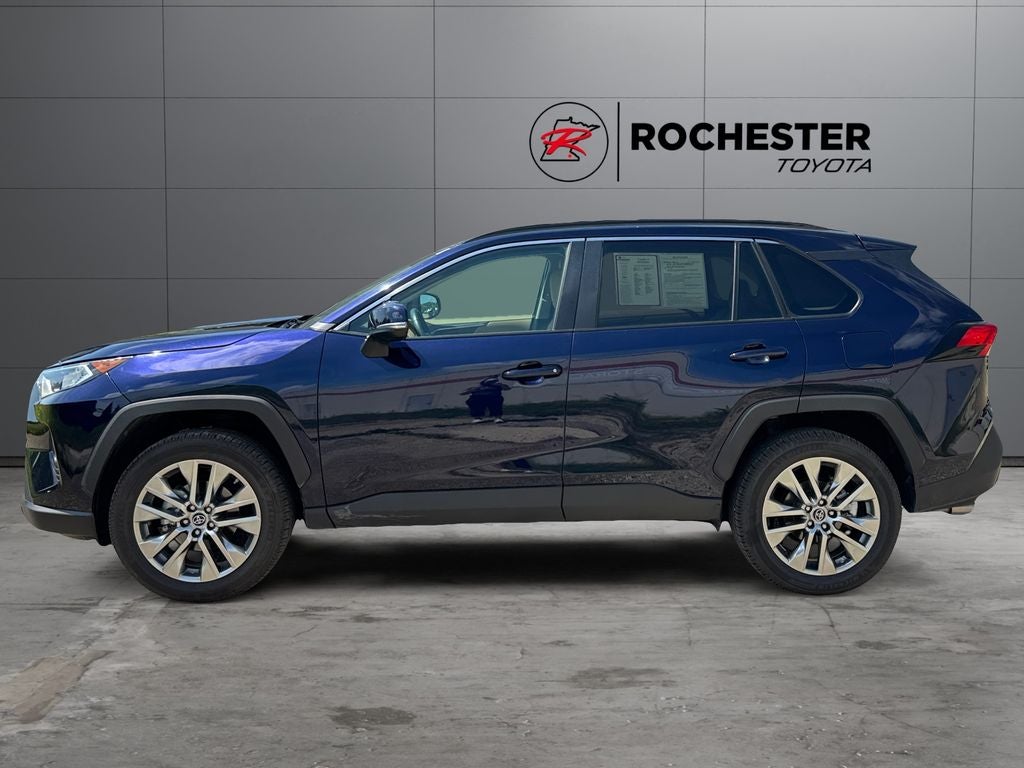 Certified 2019 Toyota RAV4 XLE Premium with VIN 2T3A1RFV1KW073790 for sale in Rochester, Minnesota