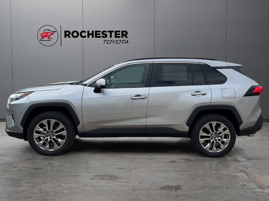 Certified 2025 Toyota RAV4 XLE Premium with VIN 2T3A1RFV1SC542314 for sale in Rochester, Minnesota
