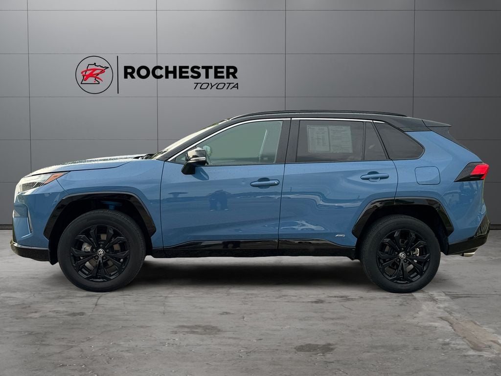 Used 2025 Toyota RAV4 XSE with VIN 2T3E6RFV3SW085992 for sale in Rochester, Minnesota
