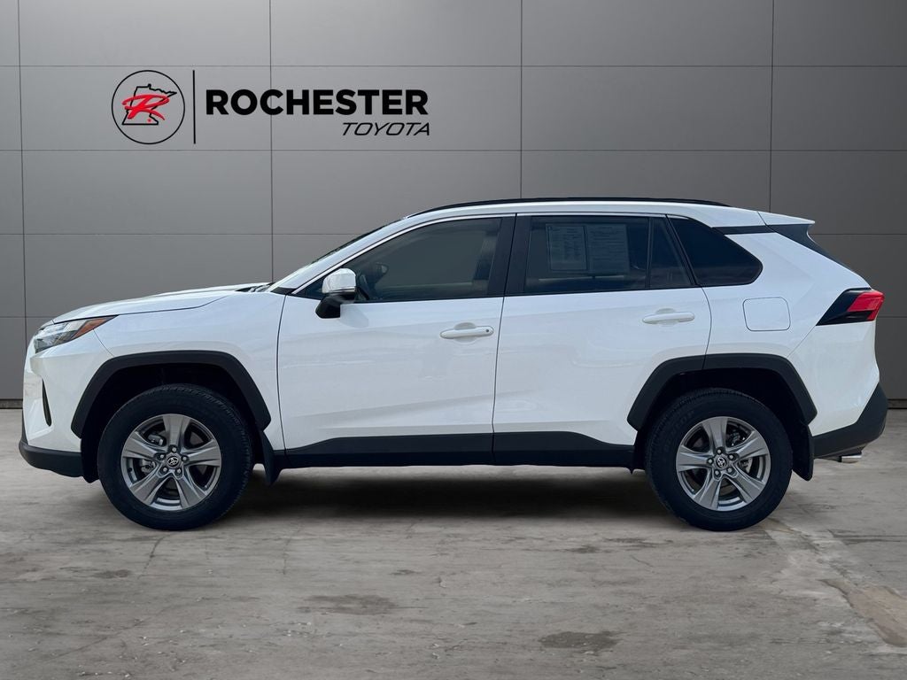 Certified 2025 Toyota RAV4 XLE with VIN 2T3P1RFV0SC546235 for sale in Rochester, Minnesota