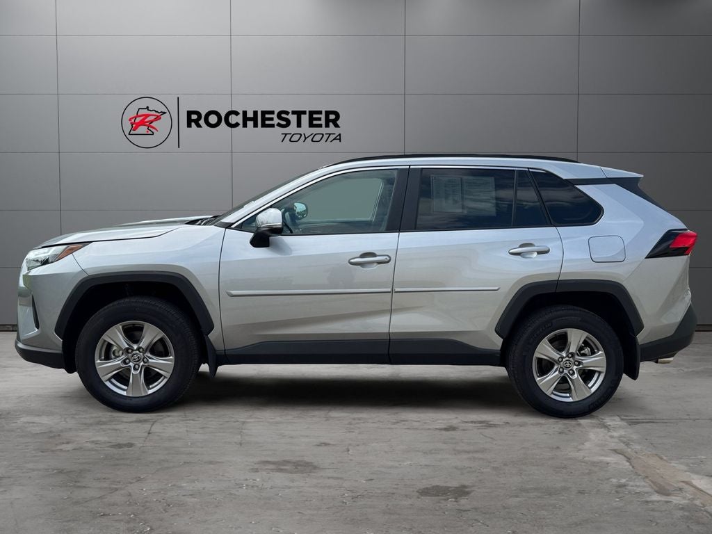 Certified 2025 Toyota RAV4 XLE with VIN 2T3P1RFV1SW583468 for sale in Rochester, Minnesota