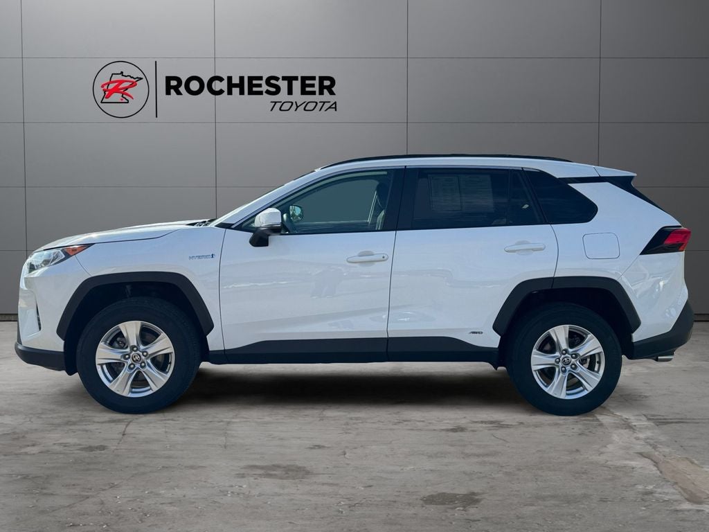 Used 2021 Toyota RAV4 XLE with VIN 2T3RWRFVXMW120676 for sale in Rochester, Minnesota