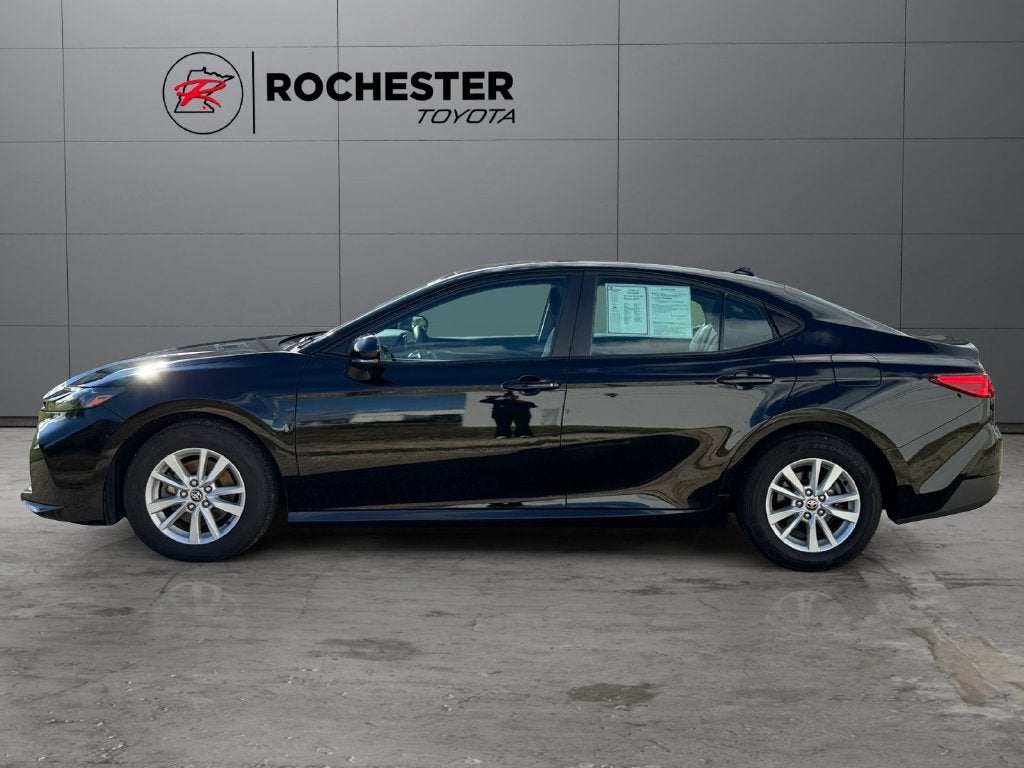 Certified 2025 Toyota Camry LE with VIN 4T1DAACKXSU510025 for sale in Rochester, Minnesota