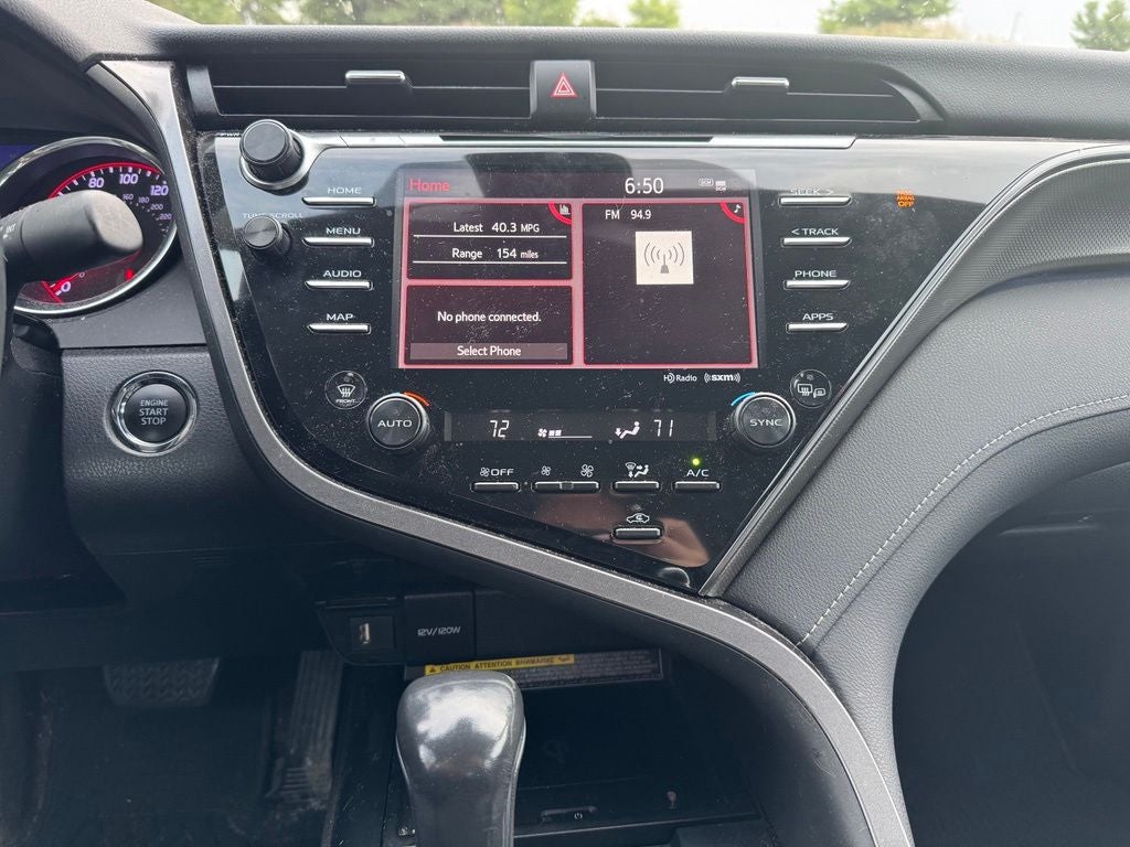 Used 2020 Toyota Camry XSE with VIN 4T1K61AK6LU310837 for sale in Rochester, Minnesota