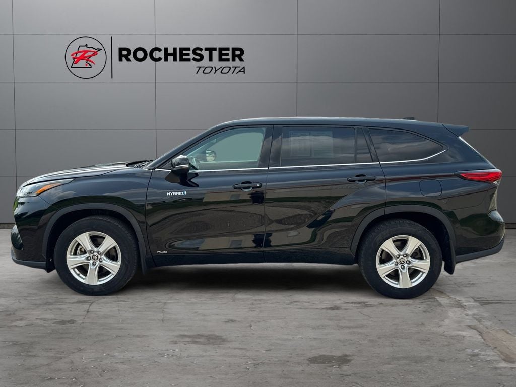 Certified 2021 Toyota Highlander LE with VIN 5TDBBRCH4MS038424 for sale in Rochester, Minnesota