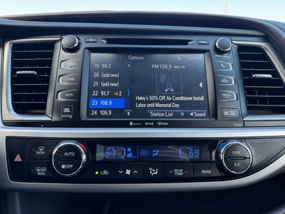 2018 Toyota Highlander Limited Platinum AWD