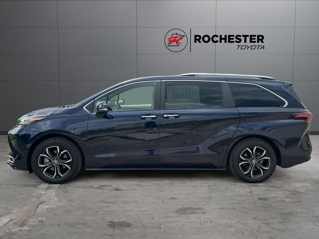 Certified 2025 Toyota Sienna Platinum with VIN 5TDESKFC3SS176120 for sale in Rochester, Minnesota