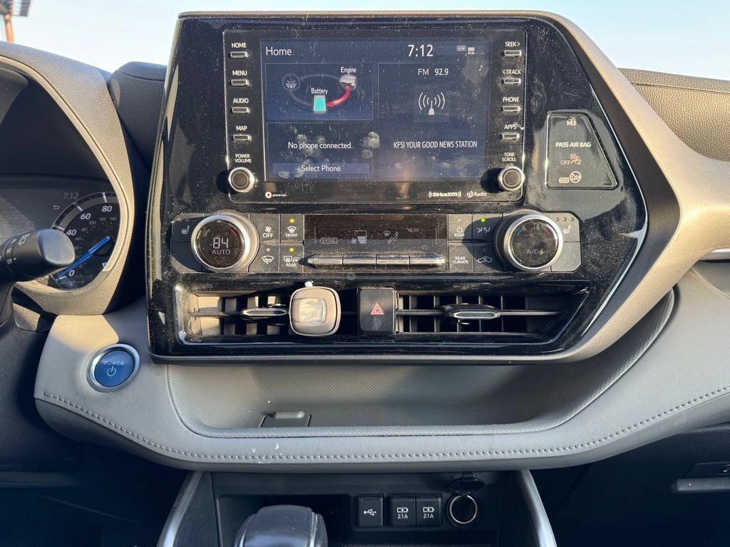 2021 Toyota Highlander Hybrid XLE AWD