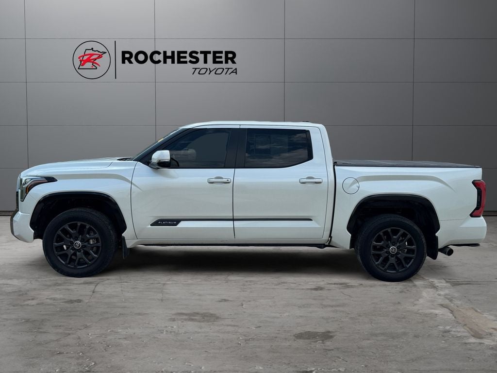 Used 2024 Toyota Tundra Platinum with VIN 5TFNA5DB7RX213589 for sale in Rochester, Minnesota