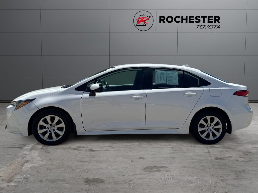 Used 2025 Toyota Corolla LE with VIN 5YFB4MDE0SP272521 for sale in Rochester, Minnesota