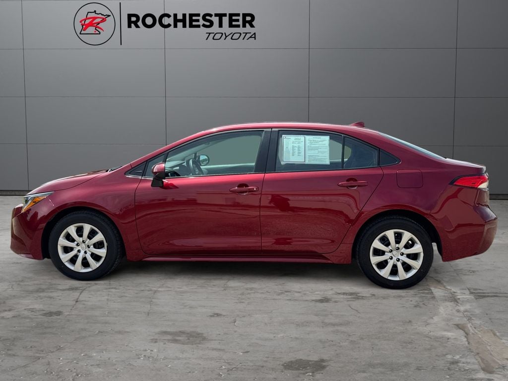Used 2025 Toyota Corolla LE with VIN 5YFB4MDE1SP335125 for sale in Rochester, Minnesota