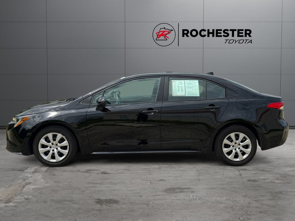 Certified 2023 Toyota Corolla LE with VIN 5YFB4MDE2PP067354 for sale in Rochester, Minnesota