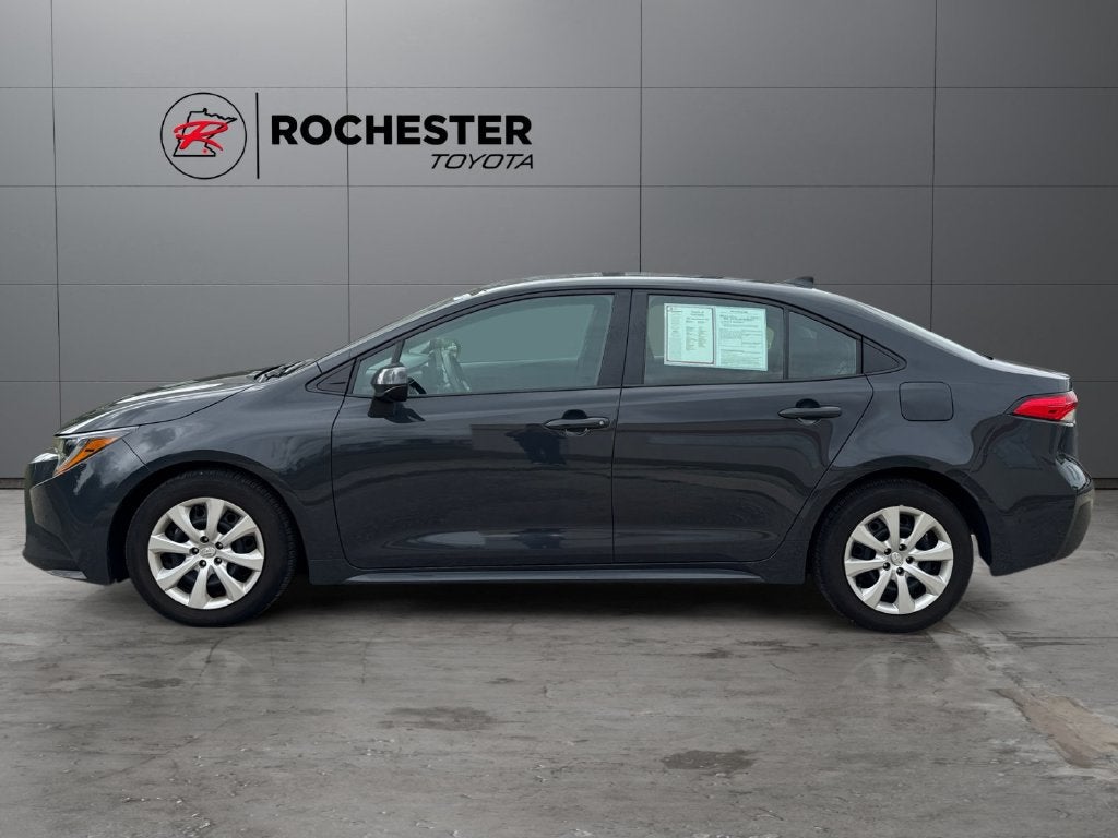 Certified 2025 Toyota Corolla LE with VIN 5YFB4MDE2SP248009 for sale in Rochester, Minnesota