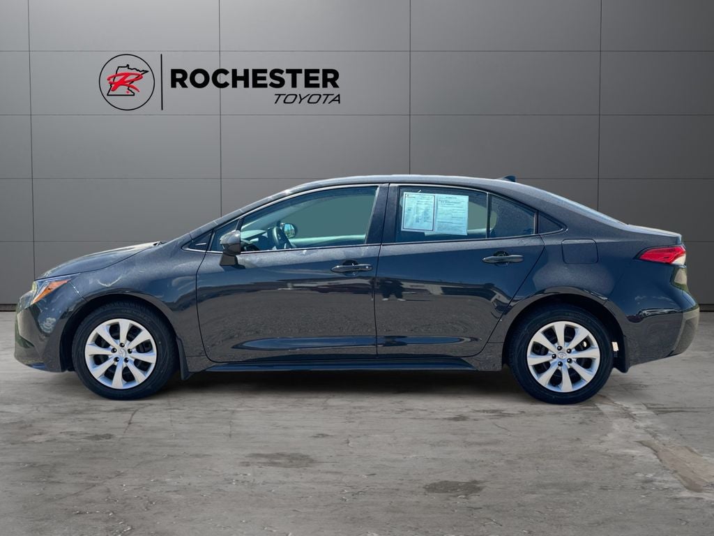 Used 2025 Toyota Corolla LE with VIN 5YFB4MDE4SP359385 for sale in Rochester, Minnesota