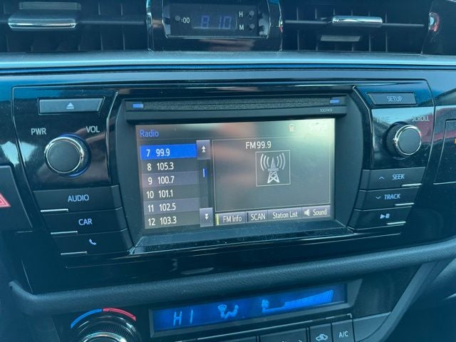 2015 Toyota Corolla S Plus FWD