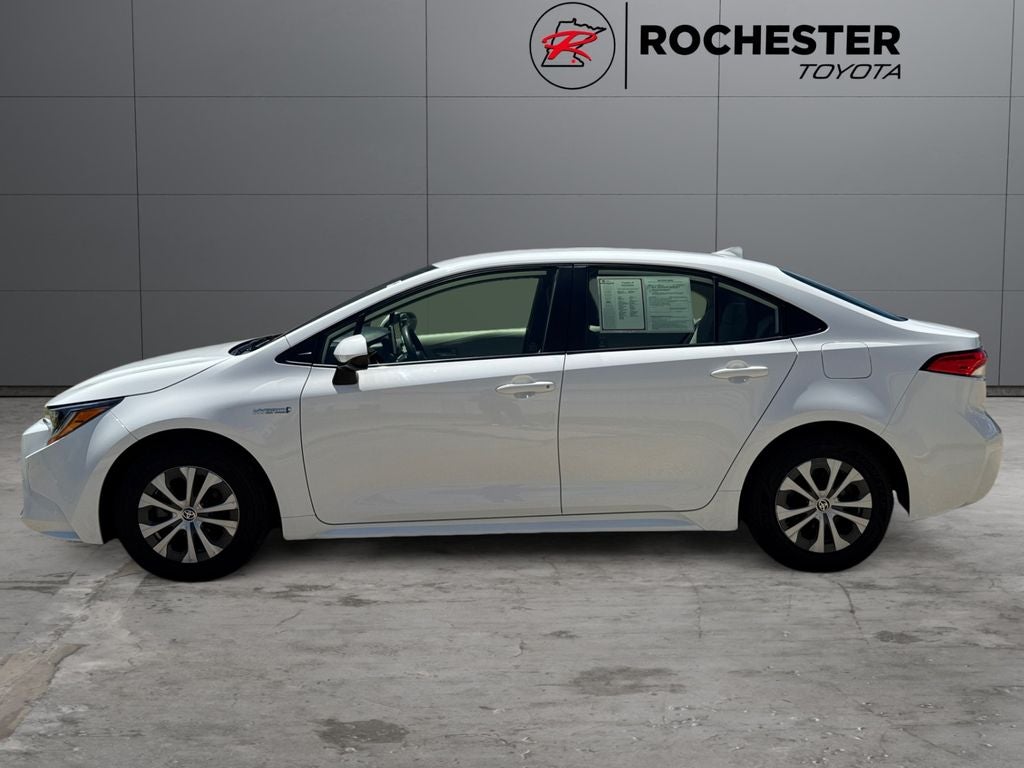 Certified 2020 Toyota Corolla LE with VIN JTDEBRBE8LJ018886 for sale in Rochester, Minnesota
