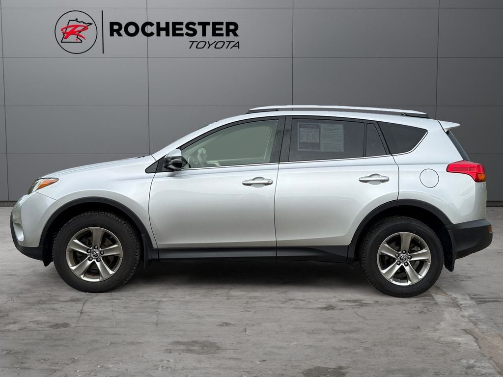 Used 2015 Toyota RAV4 XLE with VIN JTMRFREVXFD156773 for sale in Rochester, Minnesota