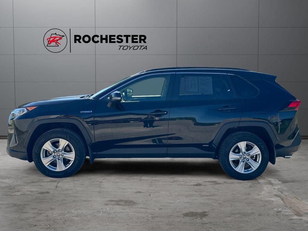 Used 2021 Toyota RAV4 XLE with VIN JTMRWRFV1MD126539 for sale in Rochester, Minnesota