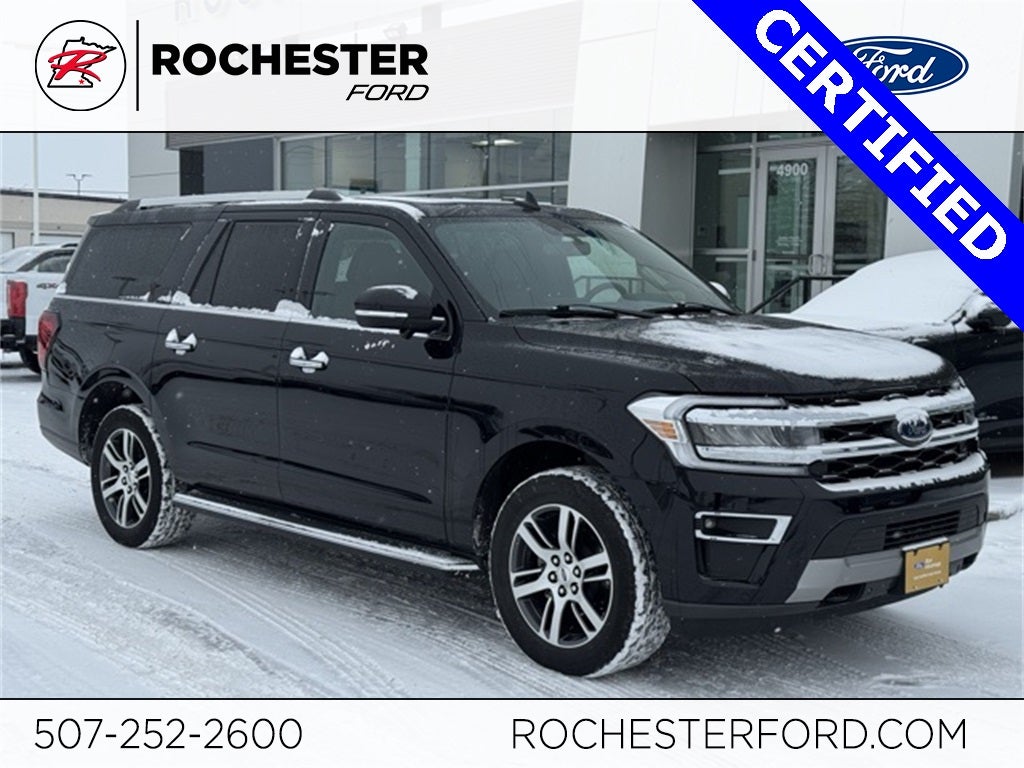 2022 Ford Expedition Max Limited w/ Panoramic Moonroof + HD Tow Package