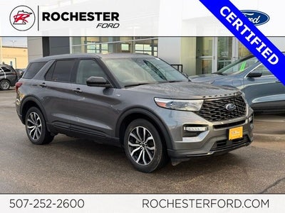 2022 Ford Explorer ST-Line w/ Twin Panel Moonroof + Trailer Tow Package