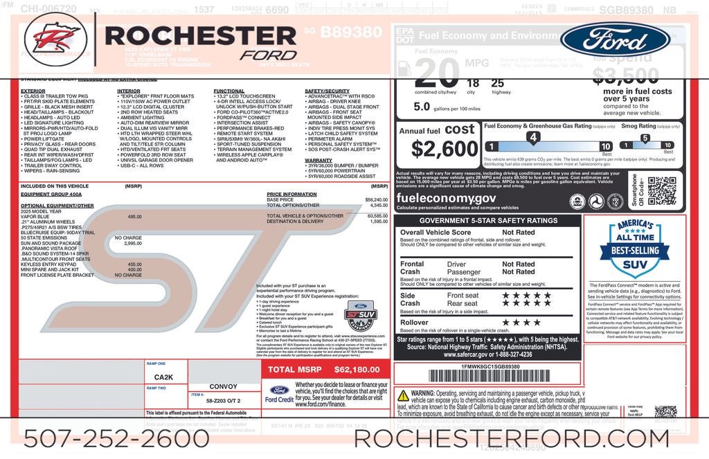 2025 Ford Explorer ST