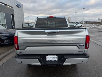 2019 Ford F-150 Platinum w/ Twin Panel Moonroof + Massaging Seats