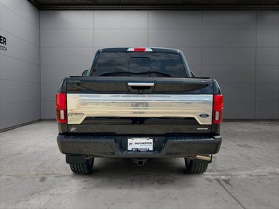 2018 Ford F-150 Platinum w/Max Tow + FX4