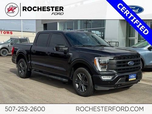 2023 Ford F-150 Lariat w/ Twin Panel Moonroof + Heated Steering Wheel