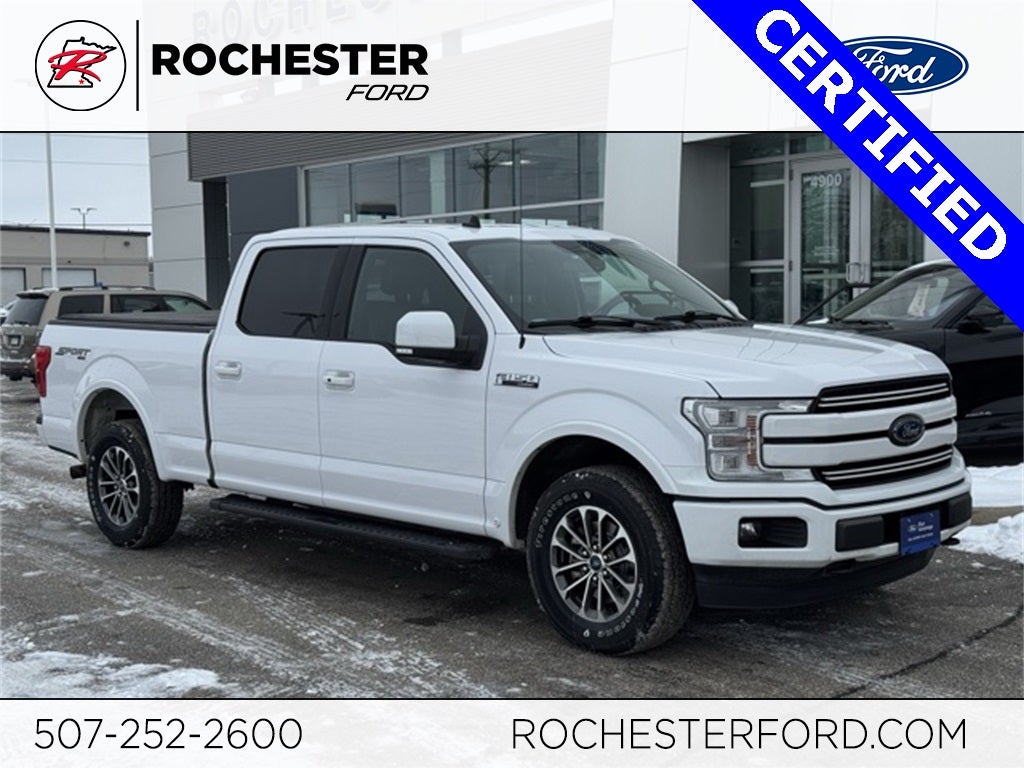 2019 Ford F-150 Lariat w/ 360 Camera + 157" Wheelbase / 6.5' Box