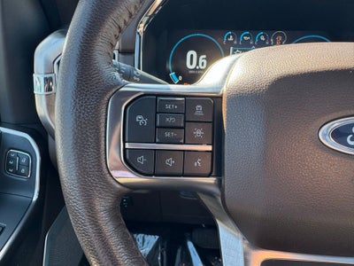 2023 Ford F-150 King Ranch w/ Twin Panel Moonroof + Heated Steering Wheel