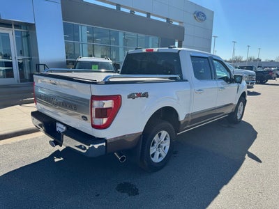 2023 Ford F-150 King Ranch w/ Twin Panel Moonroof + Heated Steering Wheel