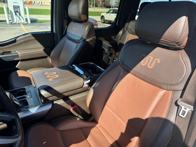 2023 Ford F-150 King Ranch w/ Twin Panel Moonroof + Heated Steering Wheel