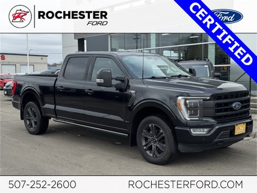 2023 Ford F-150 Lariat w/ Twin Panel Moonroof + 157" Wheelbase / 6.5' Box