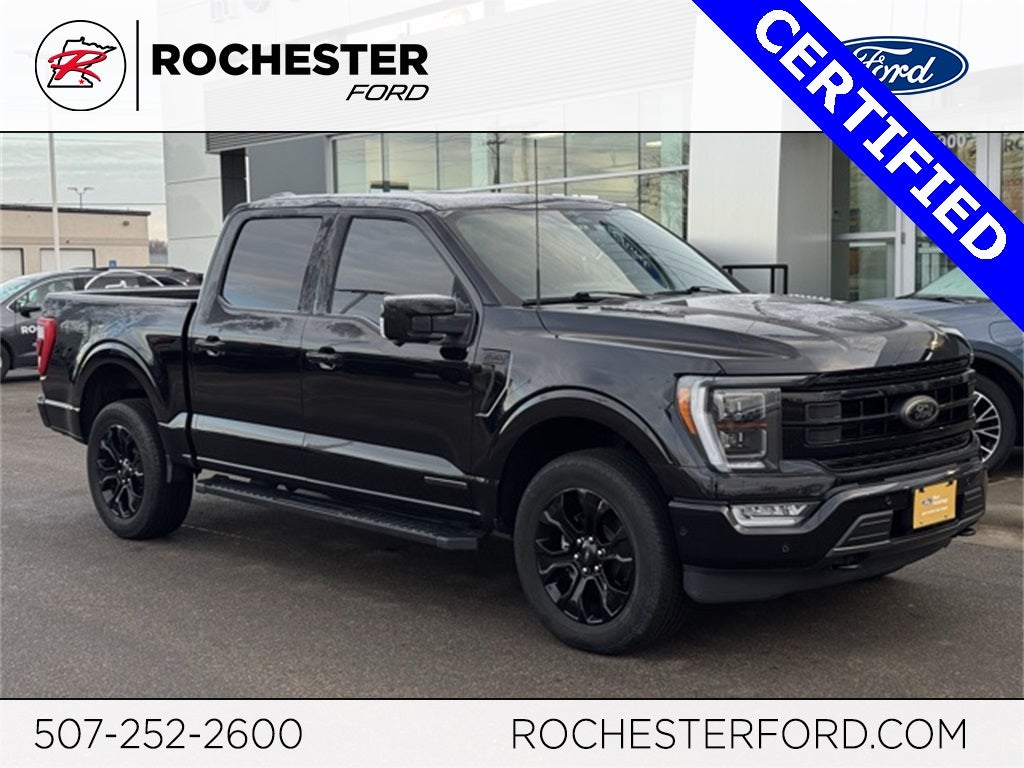 2023 Ford F-150 Lariat w/ Twin Panel Moonroof + 360 Camera
