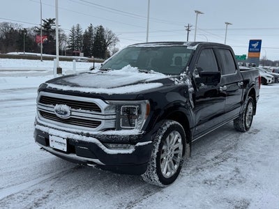 2022 Ford F-150 Limited w/ Twin Panel Moonroof + 360 Camera
