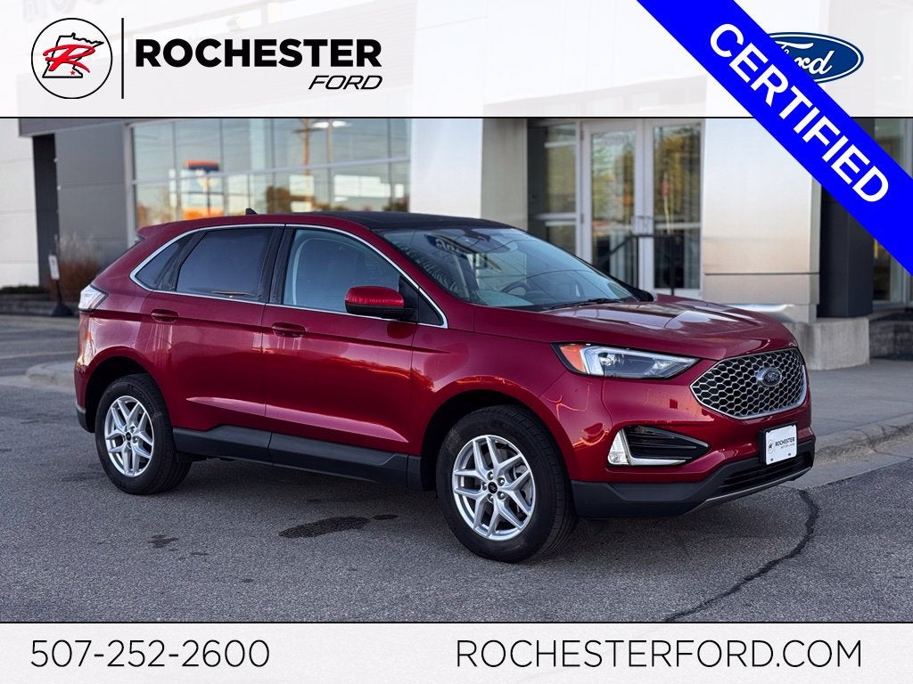 2024 Ford Edge SEL w/Panoramic Roof + Heated Steering Wheel