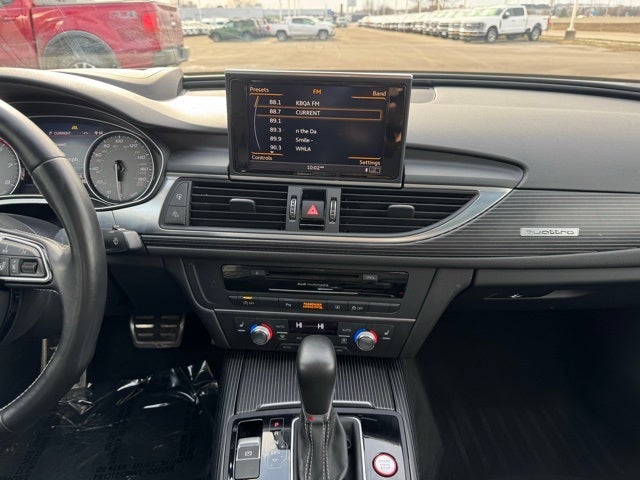 2016 Audi S6 4.0T Prestige Quattro w/ Top View Camera System + Heated Steerin