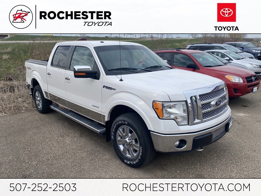 Used 2012 Ford F-150 Lariat with VIN 1FTFW1ET6CKD68855 for sale in Rochester, Minnesota