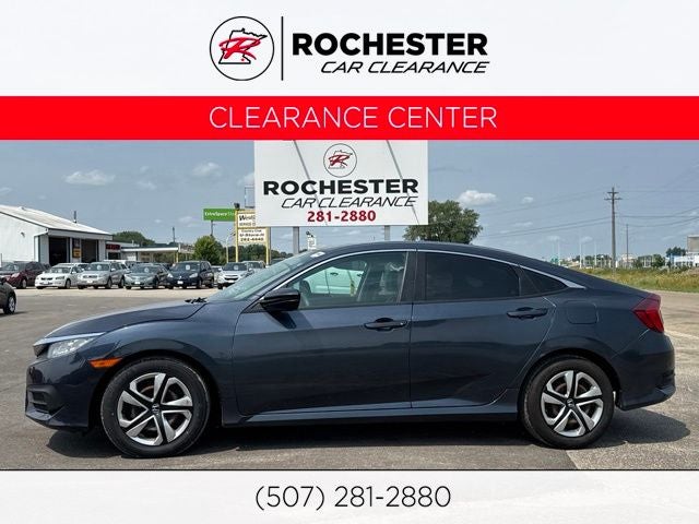 2016 Honda Civic LX PRIOR SALVAGE TITLE