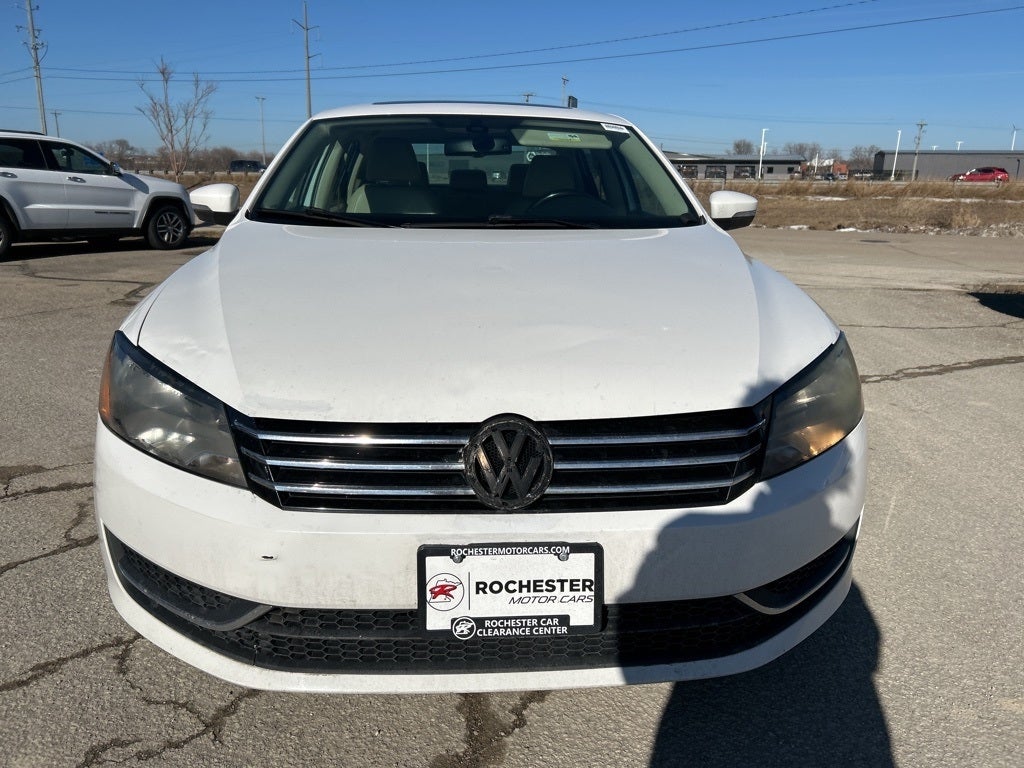 Used 2013 Volkswagen Passat SE with VIN 1VWBP7A38DC081790 for sale in Rochester, Minnesota