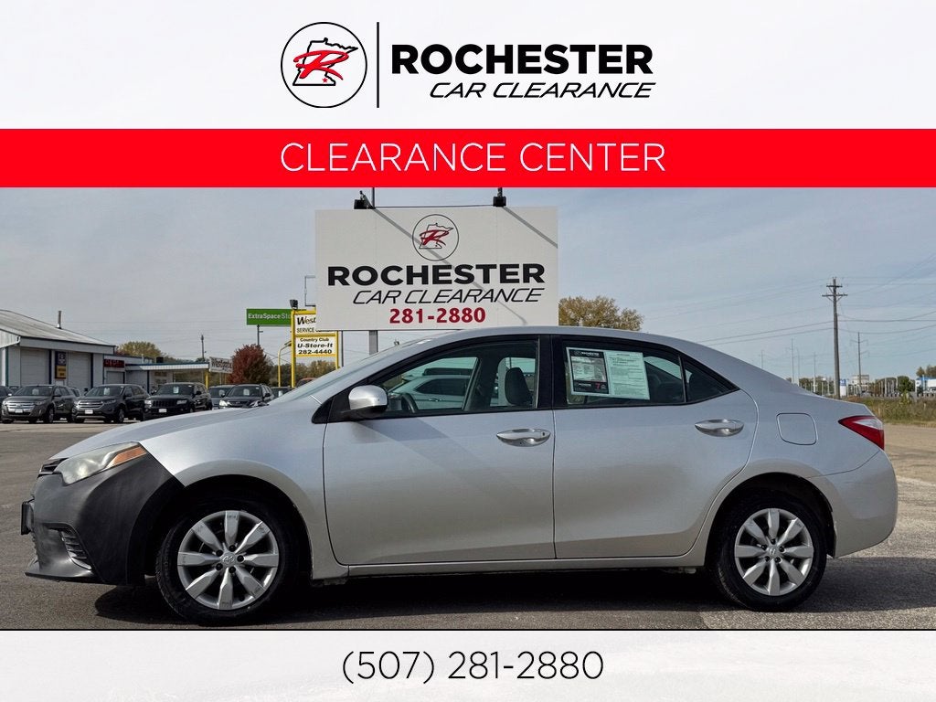 2015 Toyota Corolla LE PRIOR SALVAGE