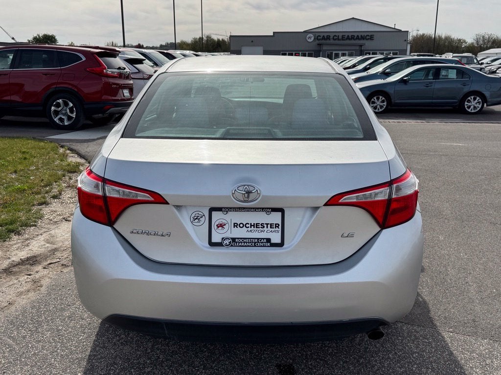 2015 Toyota Corolla LE PRIOR SALVAGE