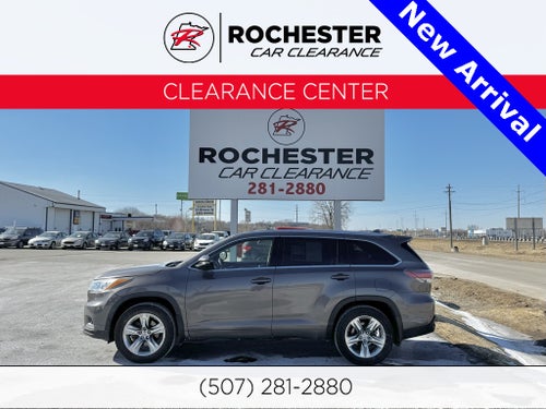 2015 Toyota Highlander Limited PRIOR SALVAGE TITLE